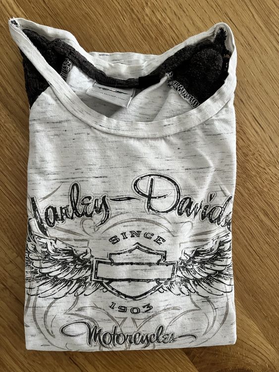 Harley-Davidson T-shirt: Harley Davidson Shirt mit Spitze – Usato da Bubikon venduto da mogli_luna