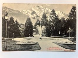 Interlaken Kurgarten und Jungfrau