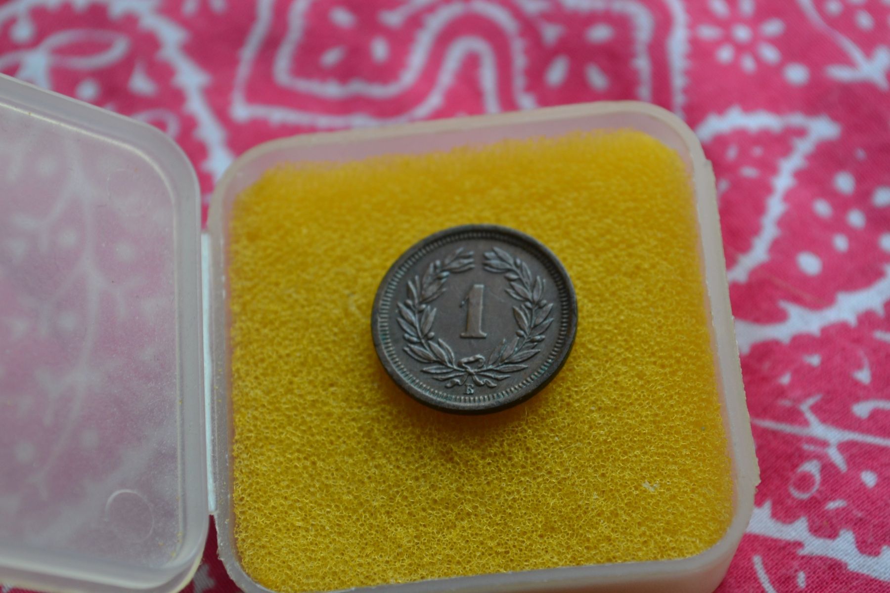 Alle Münzen: 1 Centime 1889 – Gebraucht aus Renens VD von Doidefee 1