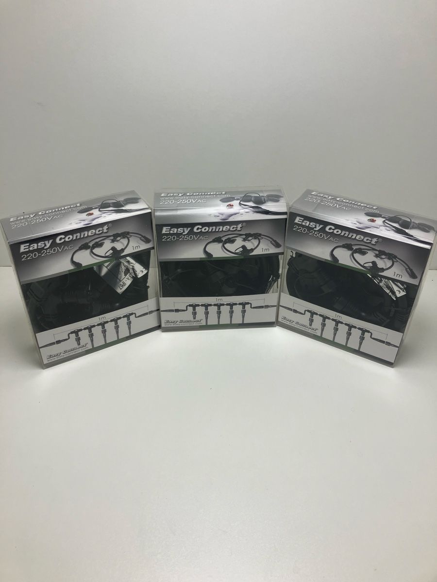 Componenti elettronici: 3x Easy Connect Verbinder 230V Nass – Nuovo e nell'imballaggio originale da Bilten venduto da Rocky1291