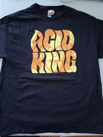 T-shirt Acid King XL noir, parfait pour l'été! 😎🎸🎶 
