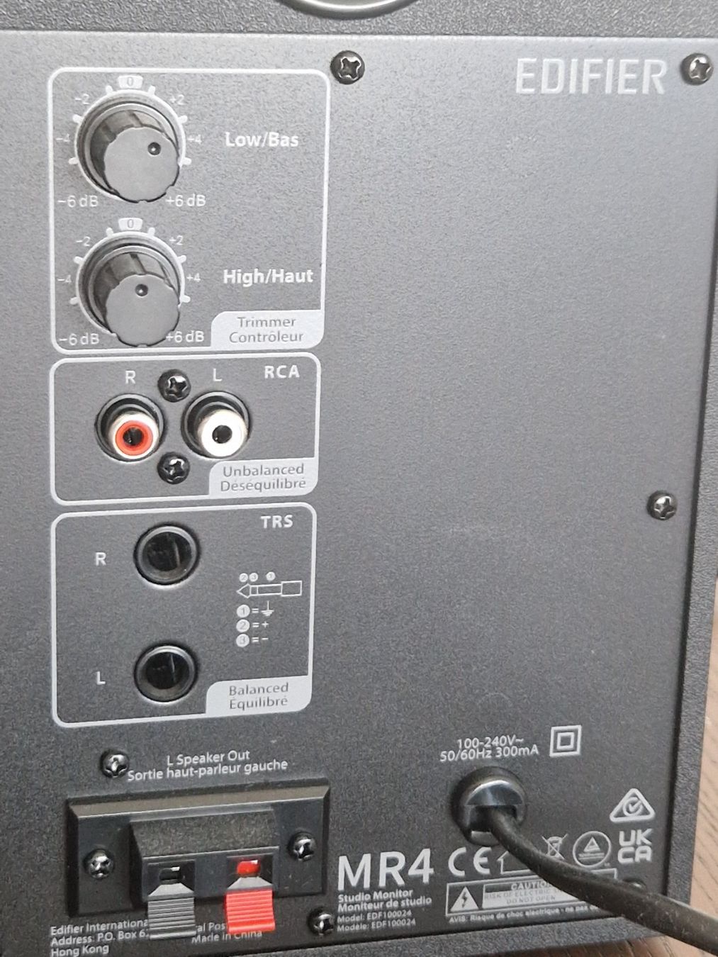 Lautsprecher: Lautsprecher Edifier MR4 studio monitor – Gebraucht aus Wädenswil von greengenesis 3