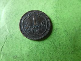Oesterreich 1902, 1 Heller