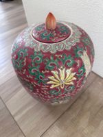 XXL chinesische Deckeldose Porzellan Jingdezhen Vintage