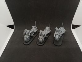 Warhammer 40000 - Space marine - Scout à moto