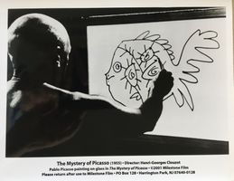 Pablo Picasso, Film "The Mystery of Picasso" - Fotografie