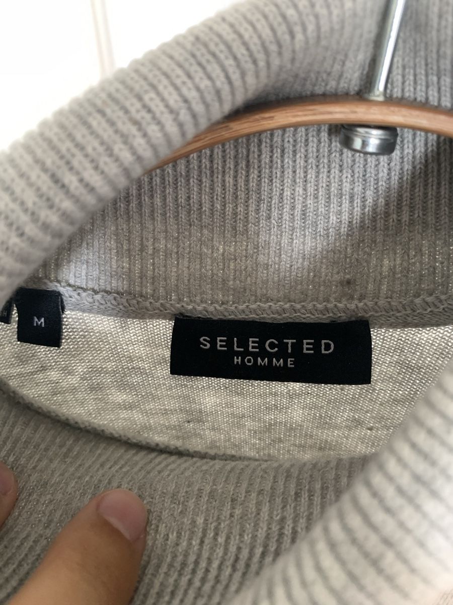 Maglioni & Felpe: Selected Homme Rollkragenpullover Grau, Grösse S – Usato da Oensingen venduto da LorisMi 1