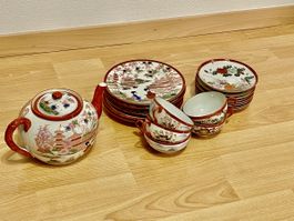 Porzellan Tee-Service Set, Vintage