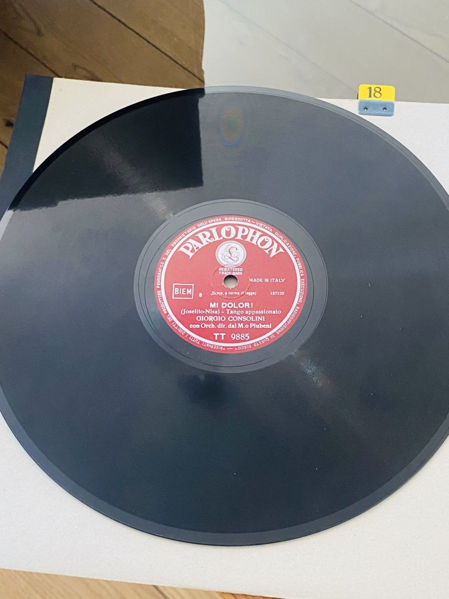 Dischi in vinile: Schellack Platten Sammlung in super schönem Koffer  – Usato da Zürich venduto da Yksniwel 2
