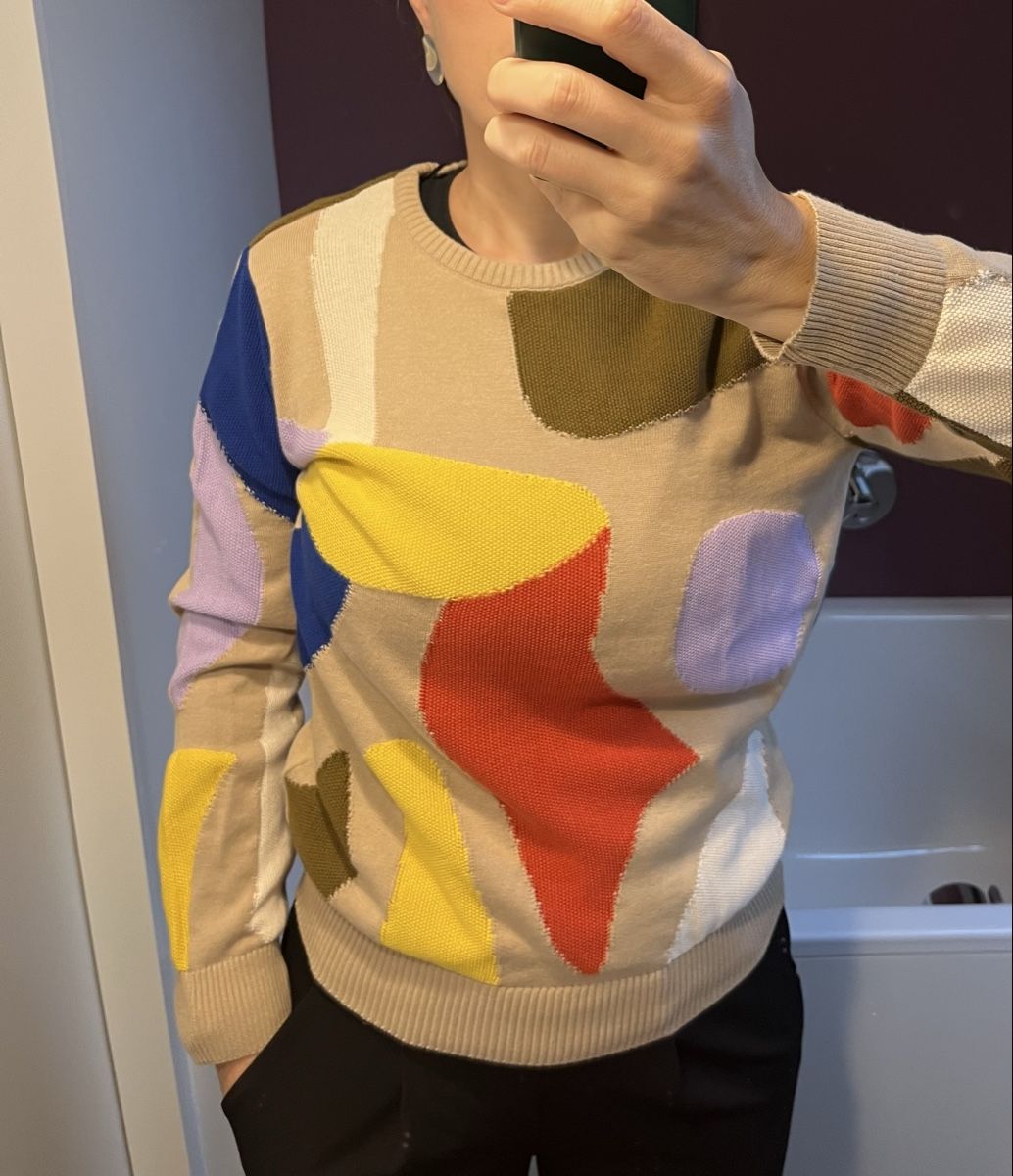 Maglioni & Felpe: SKFK Bio Baumwolle, bunter Pullover 38 – Nuovo e nell'imballaggio originale da Winterthur venduto da Nanole 2