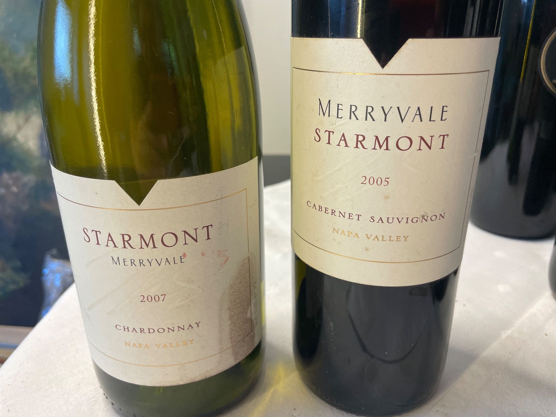 Vino: 2 Weine Merryvale Starmont Nappa Valley – Usato da Hölstein venduto da kolumbus1964 1