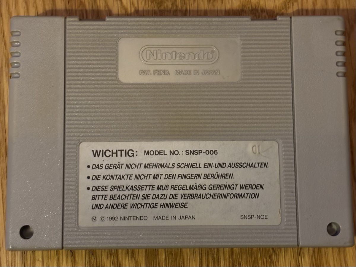 Nintendo Giochi: Super Metroid SNES PAL | Getestet | Original Nintendo – Usato da Schüpfheim venduto da Flashbang3250 2