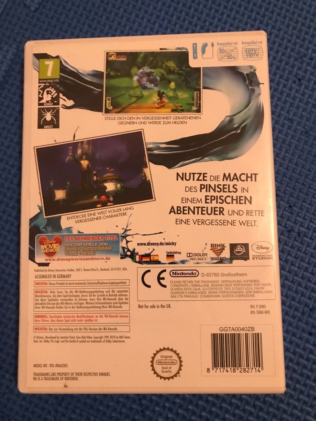 Nintendo Giochi: Disney Micky Epic Nintendo Wii – Usato da Gossau SG venduto da schlitzerdemon 2