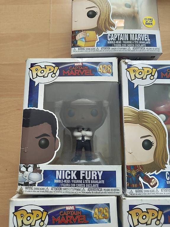 Statuette: Funko pop! Captain Marvel  – Usato da Heiden venduto da Sindrirr 1