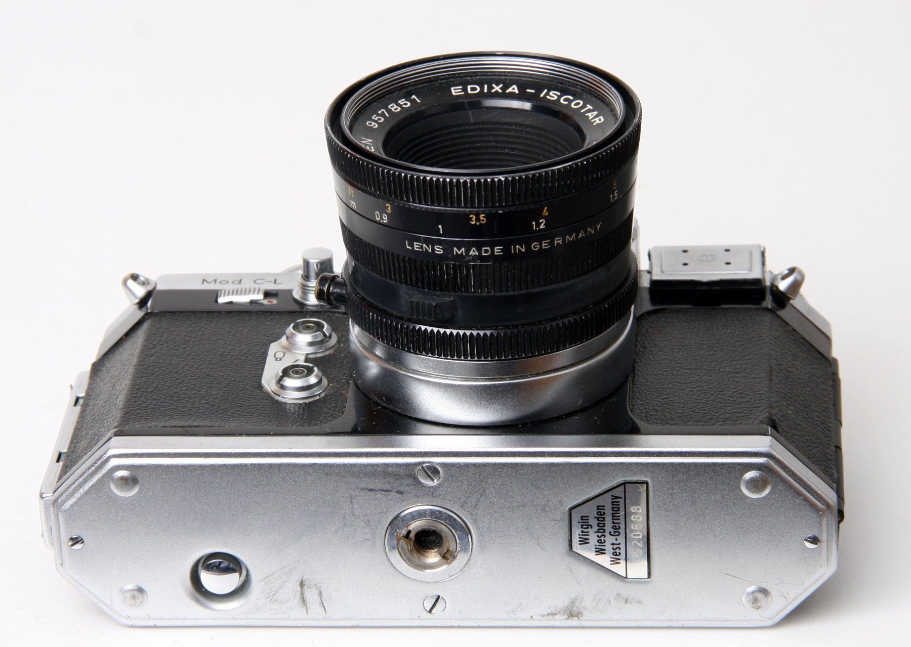 Edixa Fotografie & Film: Edixa-mat Reflex Mod. C-L , Edixa Iscotar 2,8/50mm – Gebraucht aus Jona von  2