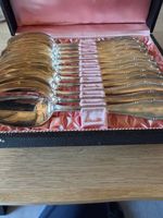 Seltene 12 er Silberbesteck-Löffel neuwertig in Box Sommerfe