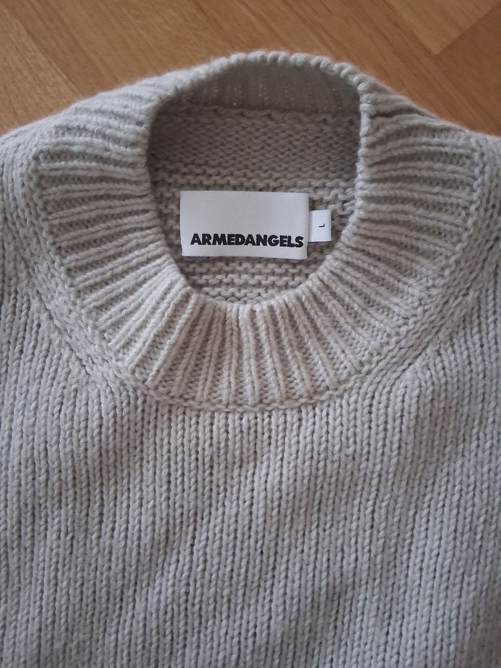 Armedangels Maglioni & Felpe: ARMEDANGELS Pullover Merino beige Gr. L wie neu – Usato da Au ZH venduto da scheimir 2