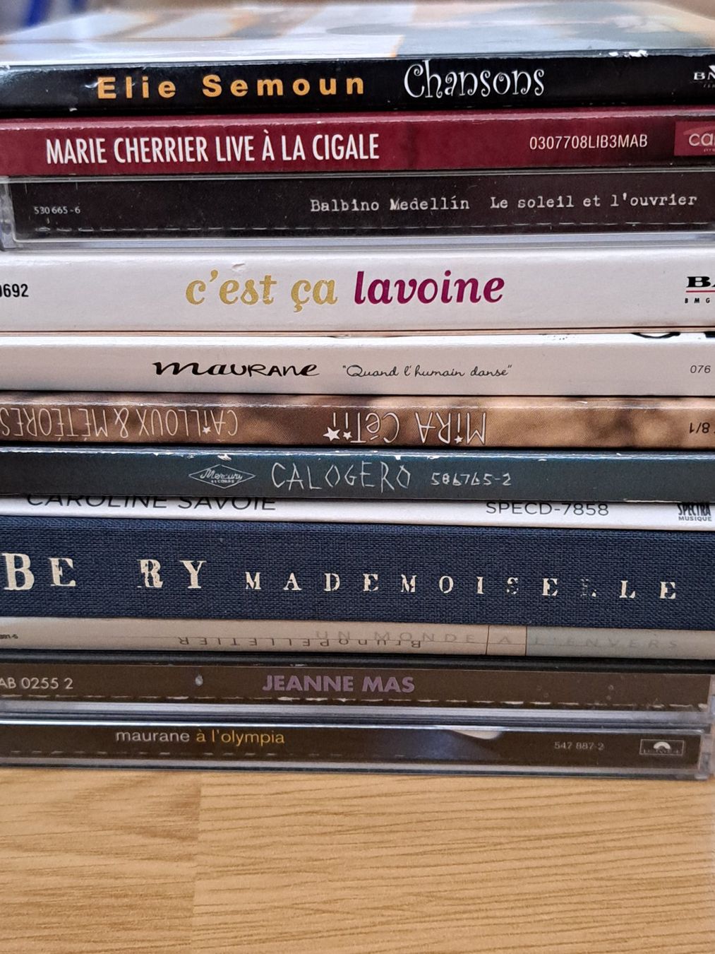 CD: Lot Cds Chansons Française – Usato da Pully venduto da bro_n52j