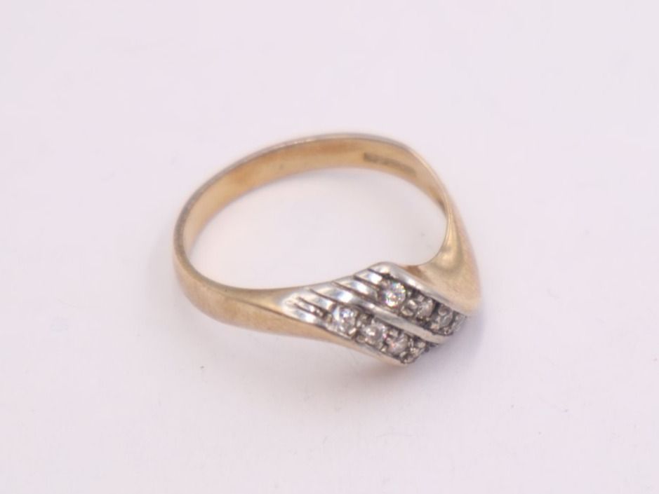 Anelli: Gold Ring Damen, 375 Gelbgold – Usato da Baden venduto da TellsKuchenhaus