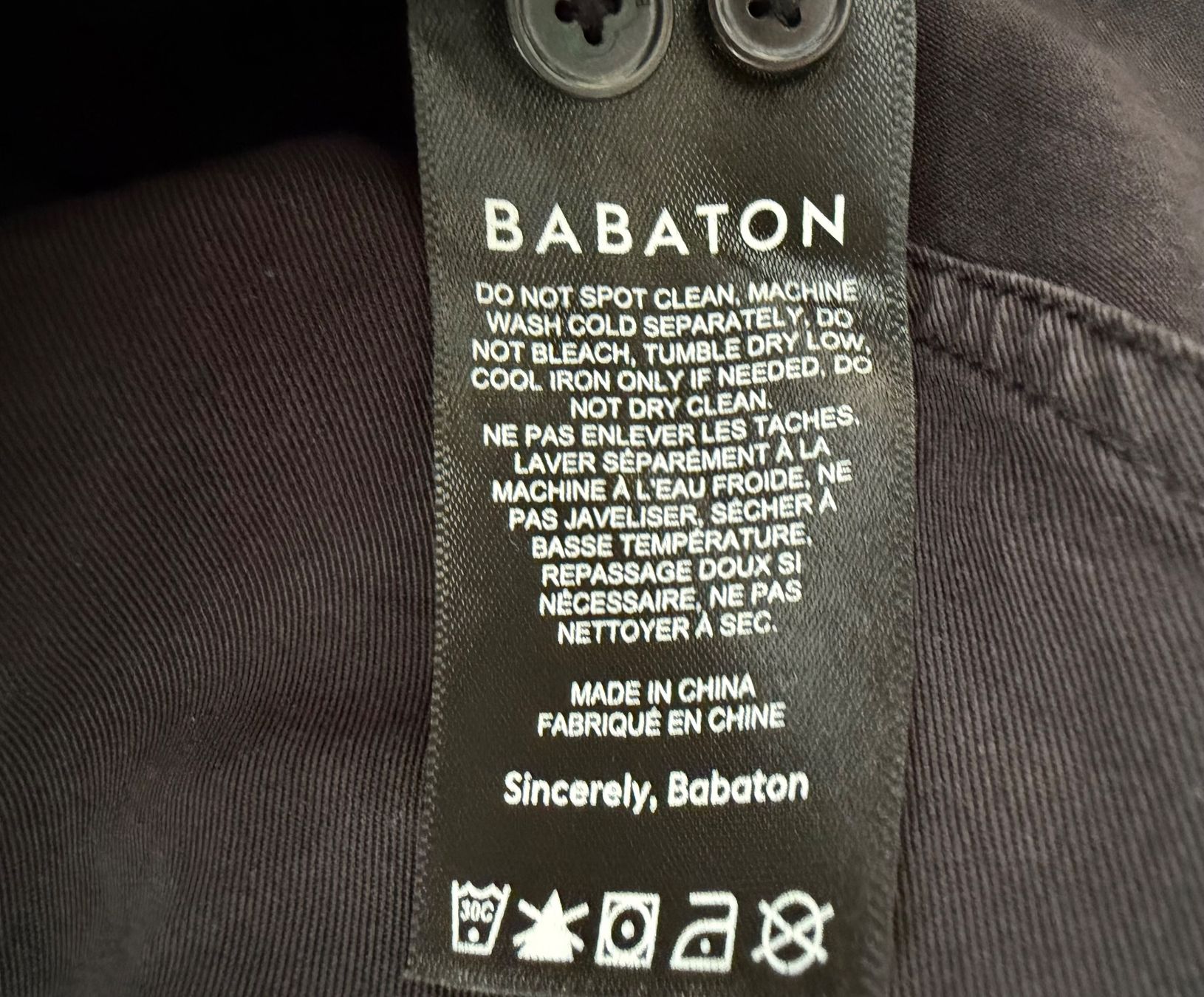 Camicette: BABATON Utility-Hemd 🖤 – Usato da zürich venduto da vintage12 8