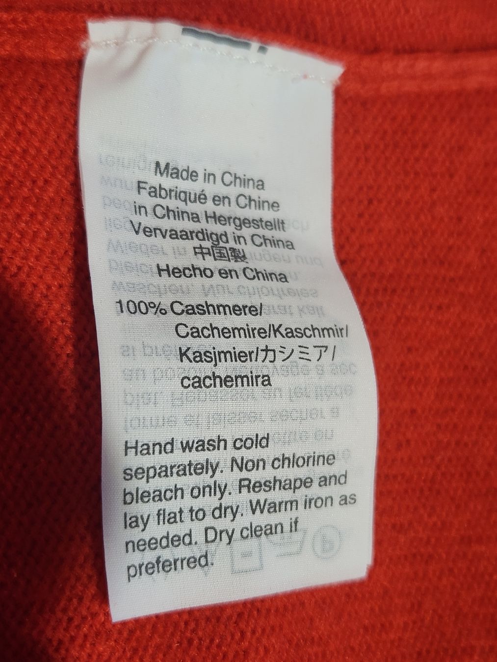 Pullover & Sweatshirts: Pull J.Crew cachemire rouge taille S /M – Gebraucht aus Niedergösgen von Eva2410 5