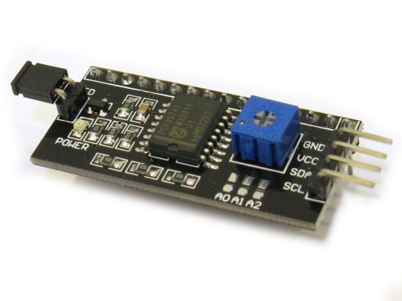 Elektronikbauteile: Module I2C LCD - 1602/2004 - 2 Pièces – Neu und originalverpackt aus Billens von D-Dorian