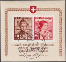 1941, J98I+J99I (PJ-Block) von LE LOCLE, tadellos, K: 500.-
