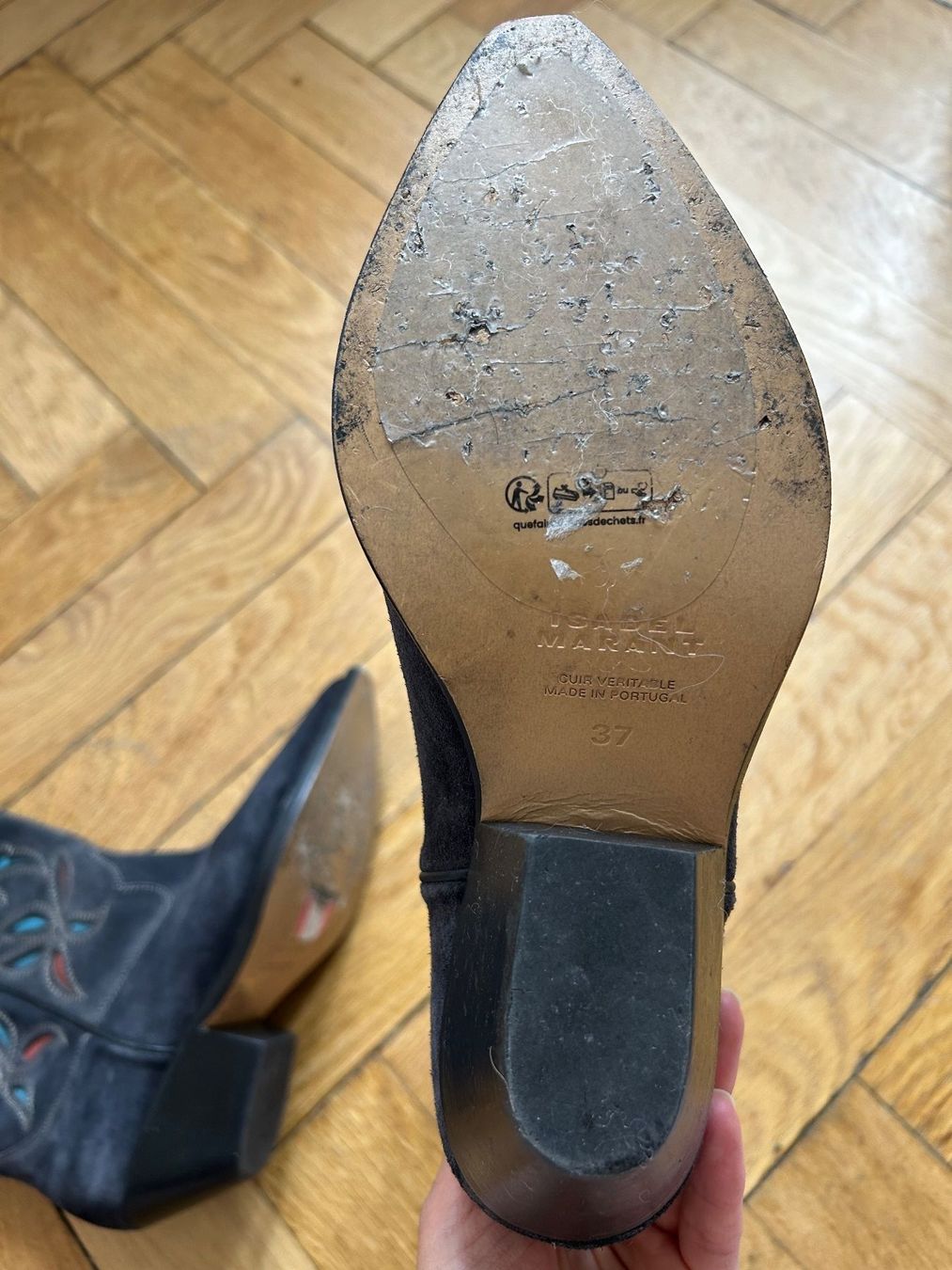 Isabel Marant Damenschuhe: Western suede cowboy boots - Isabel Marrant – Neu (gemäss Beschreibung) aus Zürich von EllaPota 9