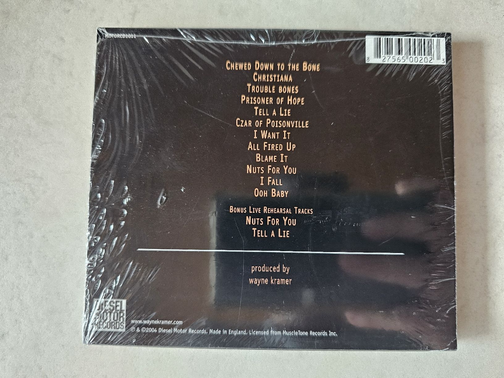 CDs: Wayne Kramer & Brian James  -  The Rackeeters  /  Fabrikneu – Neu und originalverpackt aus Schneisingen von backstore24 1