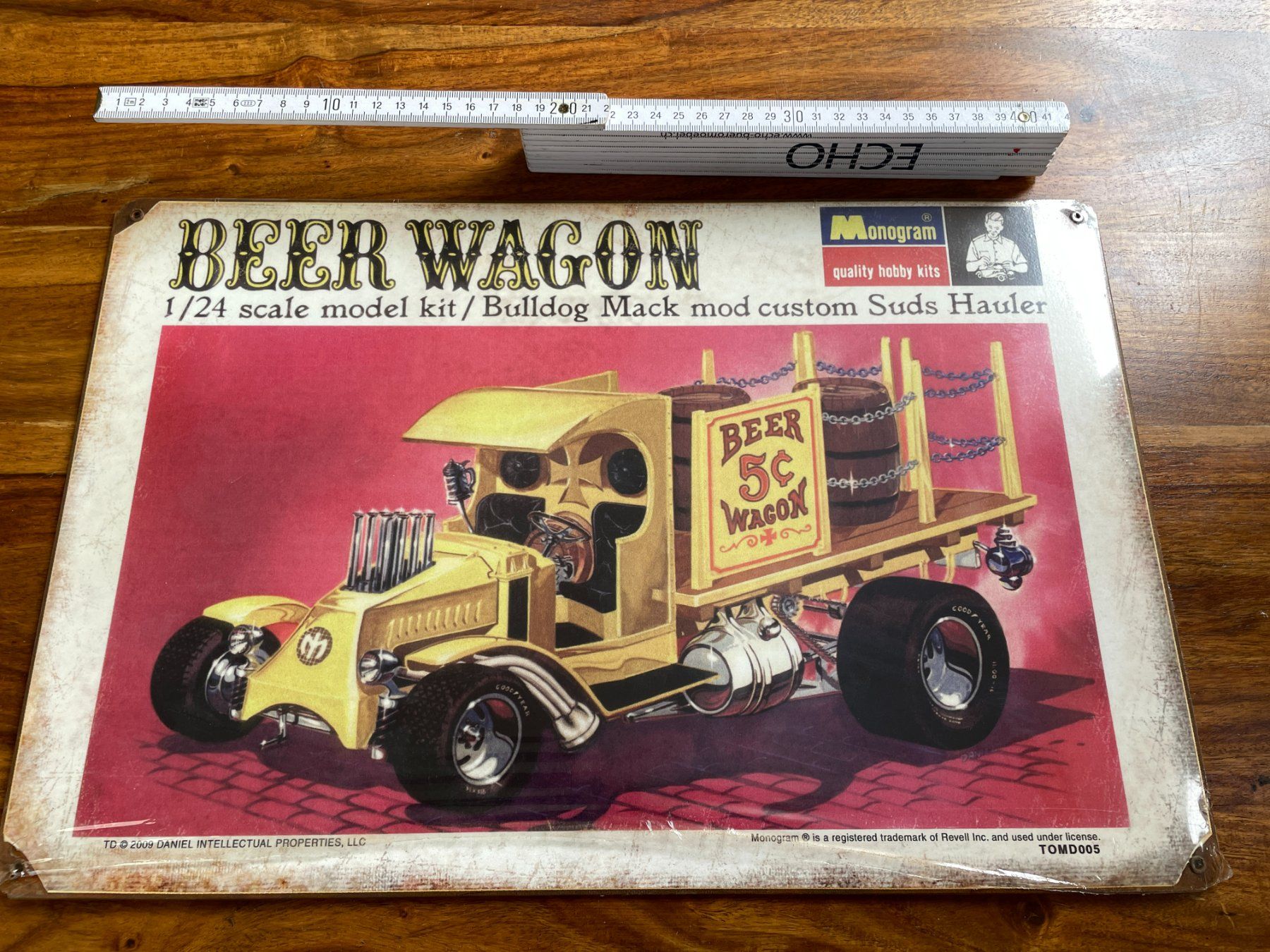 Insegne: Blechschild Beer Wagon MONOGRAMM  Kit Modellauto – Nuovo (secondo la descrizione) da Wohlen AG venduto da Erelpowerline