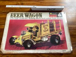 Blechschild Beer Wagon MONOGRAMM  Kit Modellauto