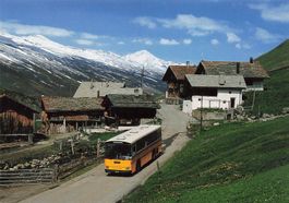 Postauto Voiture postale Auto Postale PTT Juf Avers GR