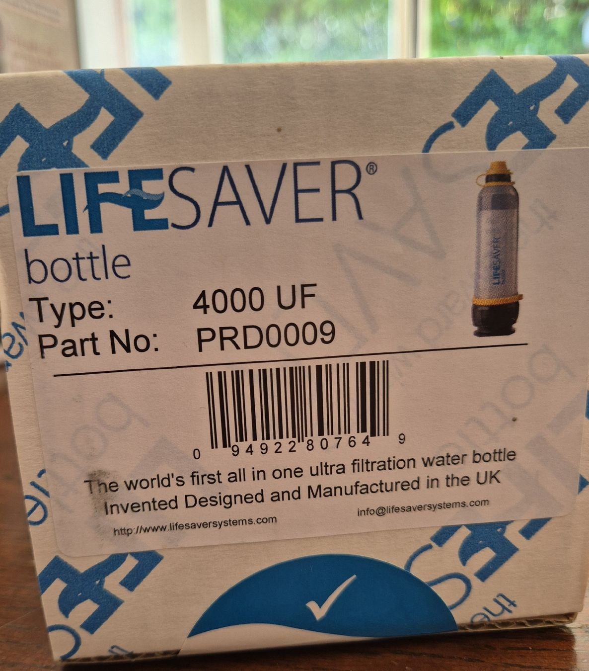 Sanitari: Wasser Filter/Aufbereiter - Livesaver Bottle – Nuovo e nell'imballaggio originale da Merenschwand venduto da palin33 3