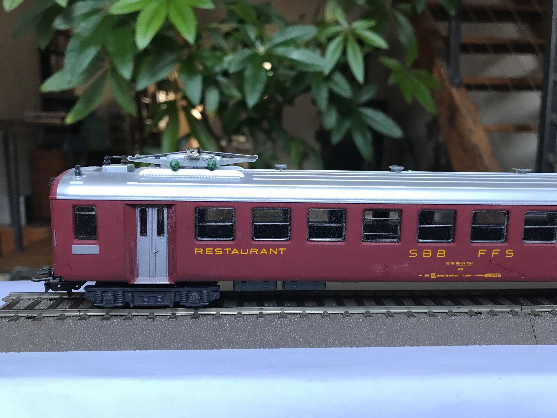 Hag Modellini di ferrovie: HAG 405, restaurantwagen der SBB – Usato da Liestal venduto da ozo2005 1