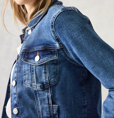 CECIL Übergangsjacke Jacke Jeansjacke Denim XL 44