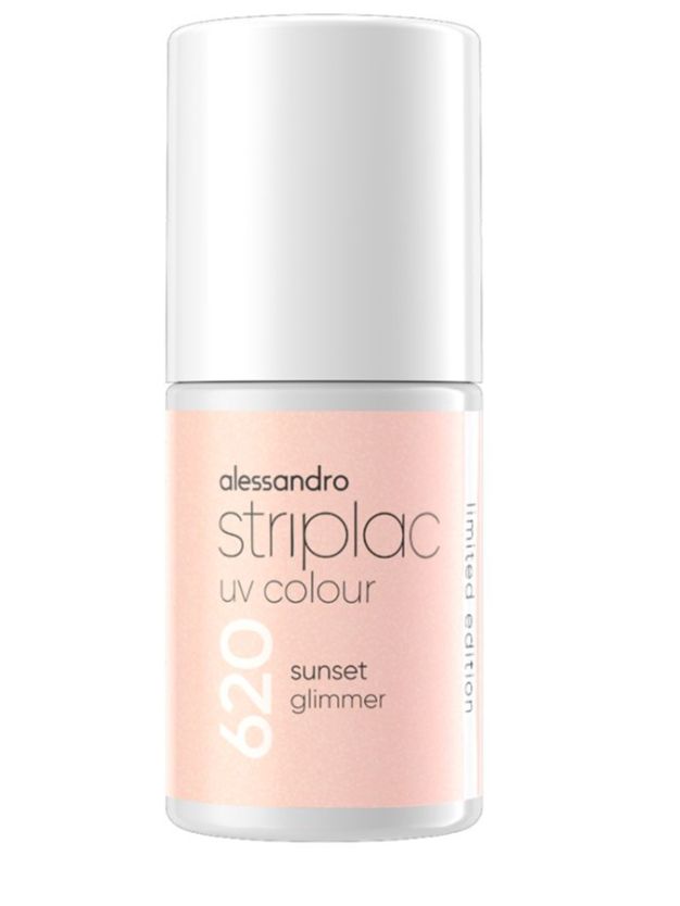 Unghie finte: Striplac UV Colour 620 Sunset Glimmer | 6.5ml – Nuovo e nell'imballaggio originale da Zäziwil venduto da blackpearl 1