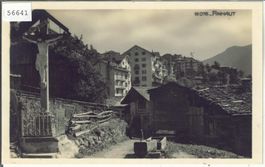 Finhaut - Partie du Village - Wegkreuz