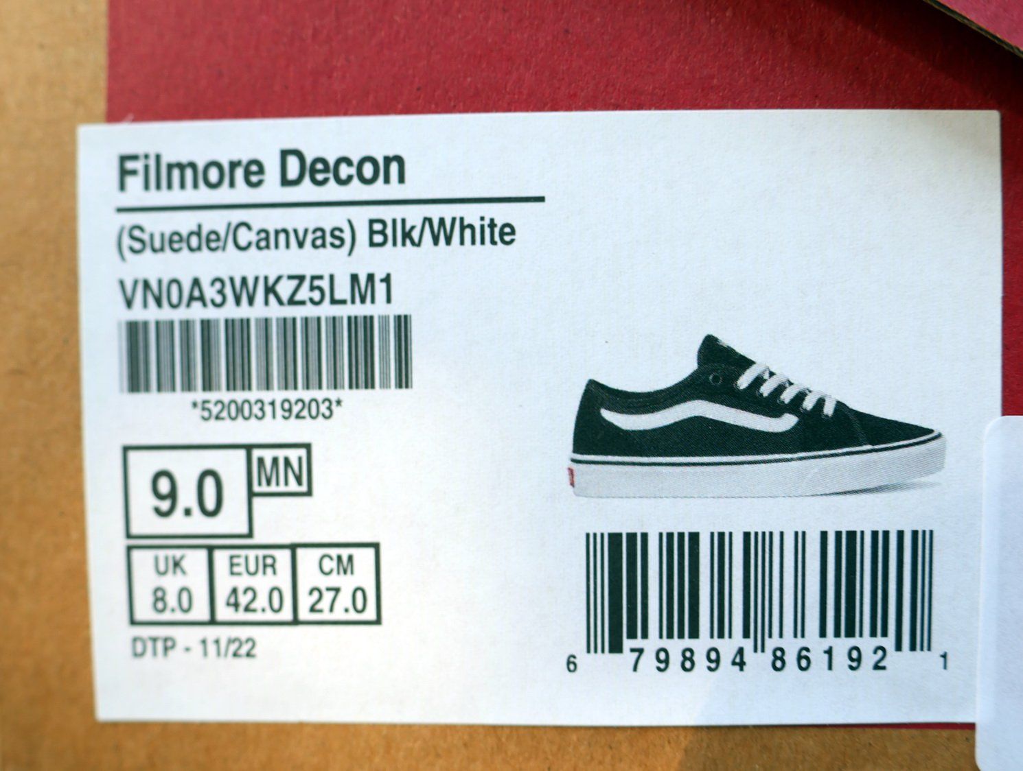 Vans Scarpe da uomo: Vans Filmore Decon Herren Sneaker Gr. 42 – Nuovo (secondo la descrizione) da Rothenburg venduto da aron2006 7