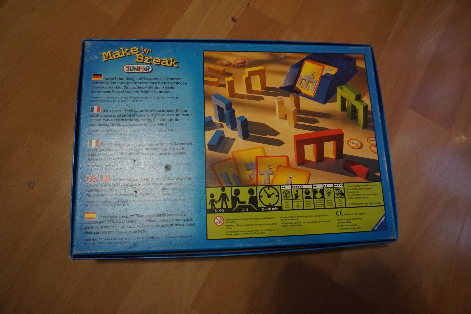 Ravensburger Giochi: Make 'N' Break Junior - Ravensburger – Usato da Zürich venduto da einalemjena 3