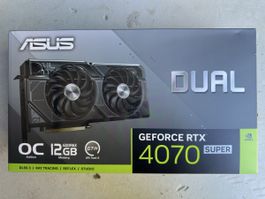 Carte graphique ASUS Dual GeForce RTX 4070 SUPER OC 12GB