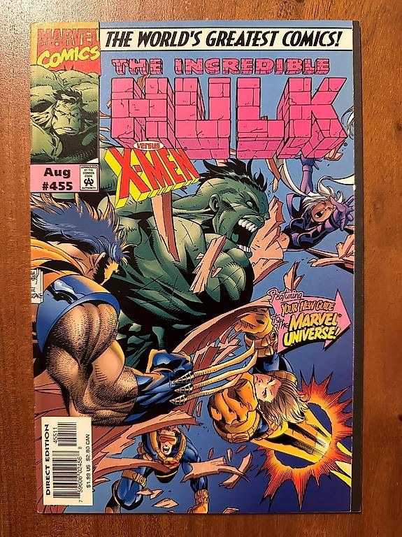 Fumetti: The Incredible Hulk #455 Marvel Comic Top High Grade NM – Usato da Schwerzenbach venduto da Dejoe87