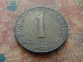 AUTRICHE  1  Schilling  1978