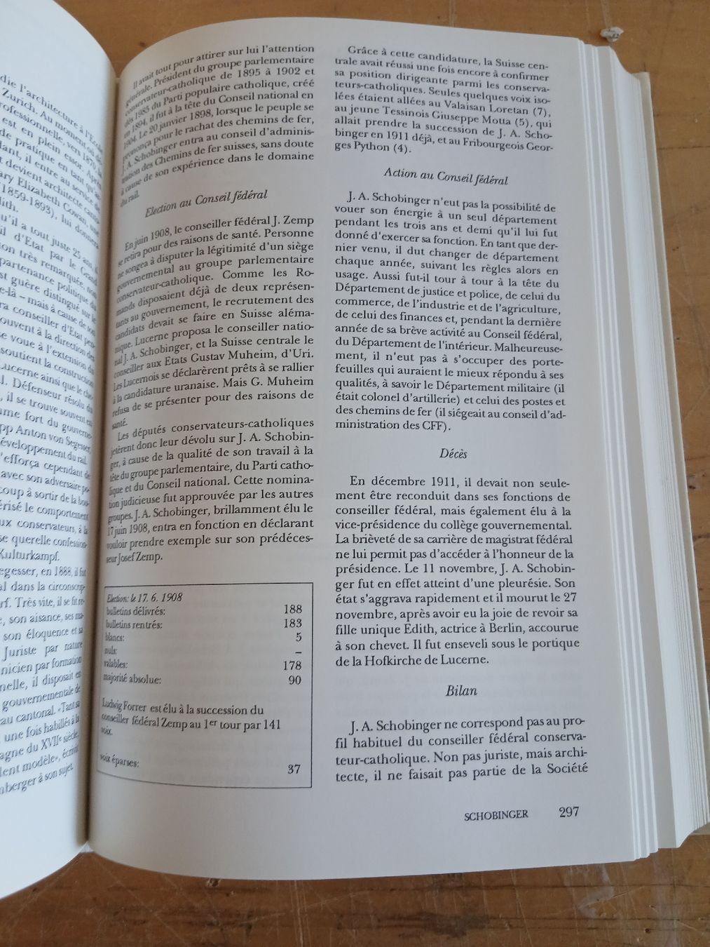 Libri: Conseil fédéral: Dictionnaire biographique  – Usato da Belfaux venduto da frifri500 2