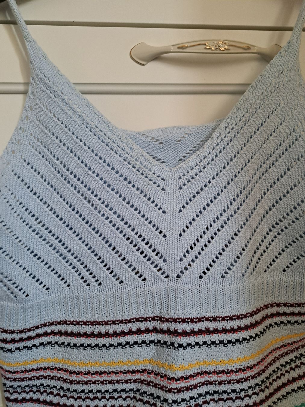Top: Top Grösse S/M StrickTop Spaghettitop – Usato da Zürich venduto da dph_r9t2 9