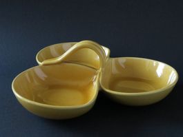3- teilige Schale aus den 50- igern