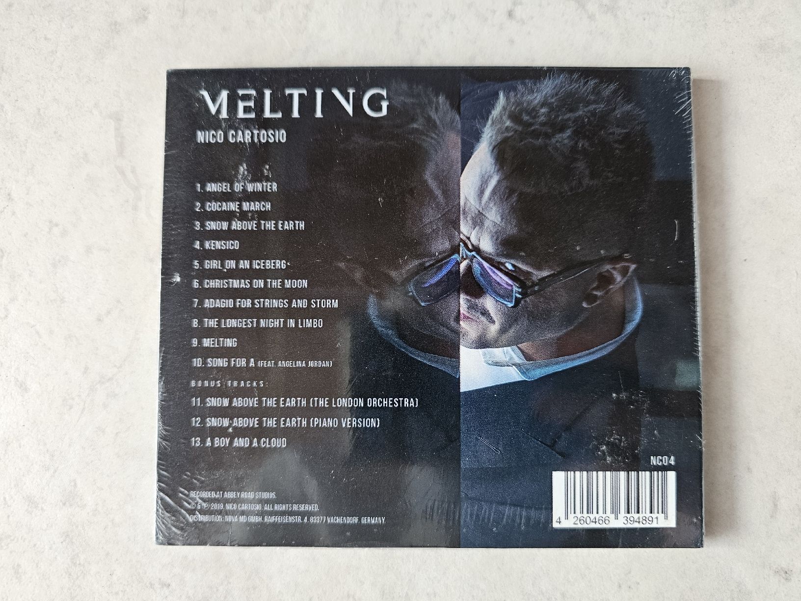 CDs: Nico Cartosio  -  Melting  /  Fabrikneu – Neu und originalverpackt aus Schneisingen von backstore24 1
