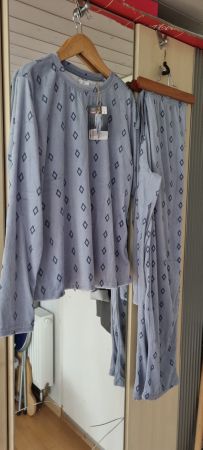 Damen Fleece Pyjama Gr. S (36/38) Neu mit Etikett