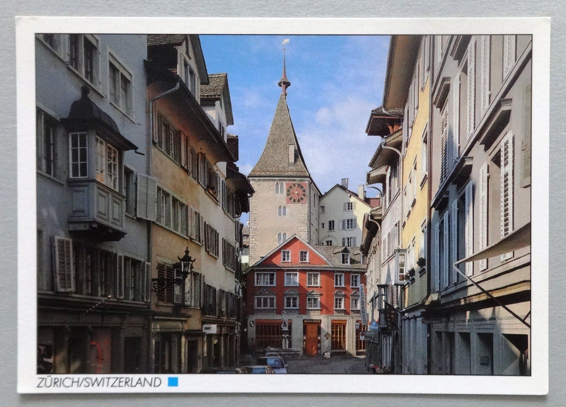Cartes postales: Zürich, Grimmenturm, Neumarkt – D'occasion à Fétigny par Billy2miny