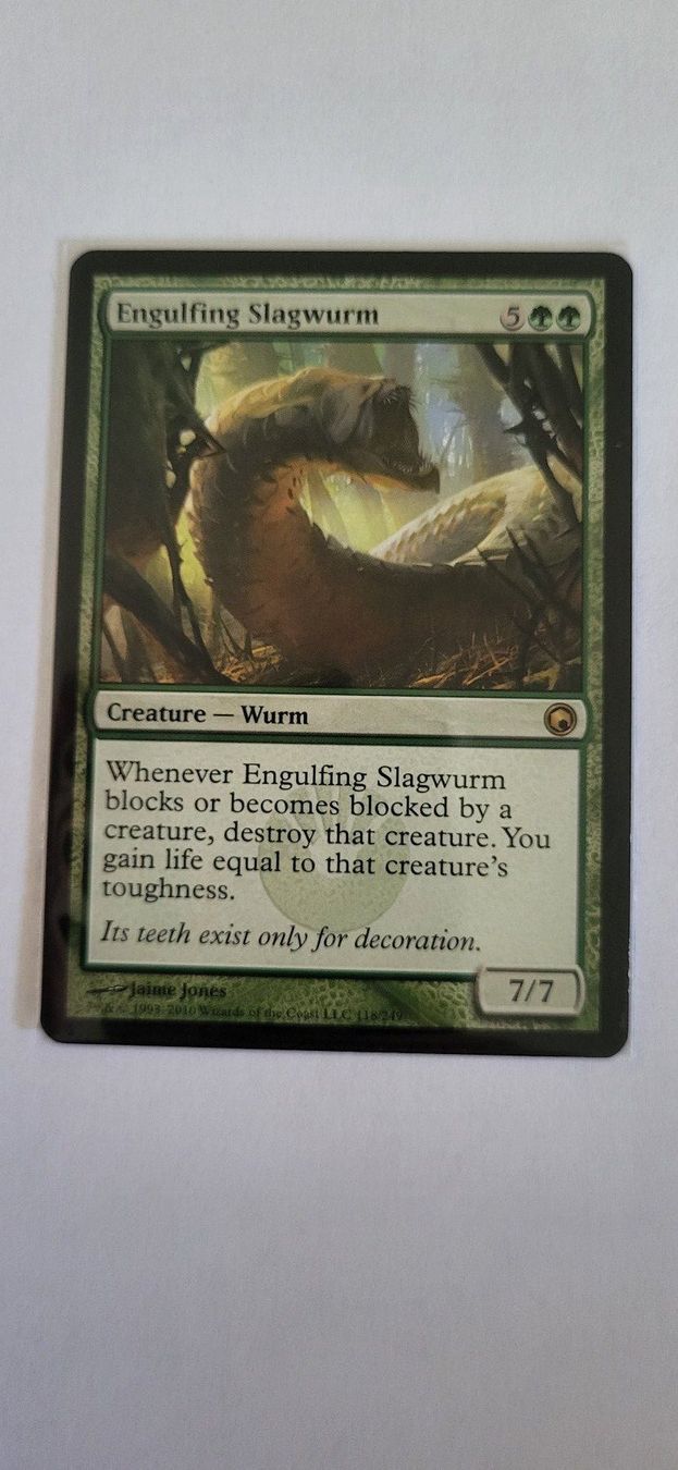 Magic The Gathering Sammelbilder & Trading cards: MTG - Engulfing Slagwurm – Gebraucht aus Münsingen von Heroism2010