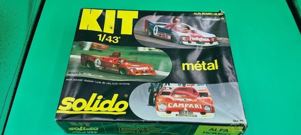 Kit Métal Solido 41K Alfa Romeo 1/43 - Neuf à Monter - Boîte D'origine